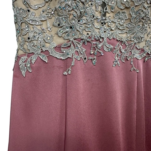 Abby Paris by Lucci Lu, Prom Dress Formal Gown, Style 93019, Blush Pink, Size 4 - Picture 9 of 16